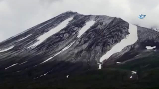 Erciyes’e ‘Haziran’ Karı
