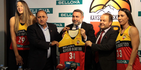 Bellona, Kayseri Basketbol’a İsim Sponsoru Oldu