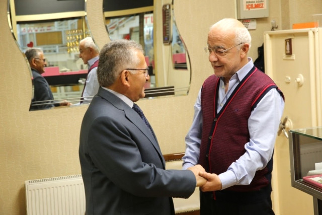 Büyükkılıç’tan Kazancılar ve Gazioğlu Çarşı Esnafına Ziyaret