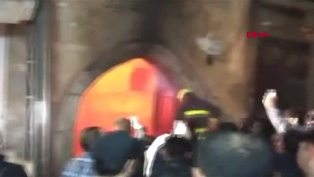 Kerkük’teki Tarihi ‘Kayseri Çarşısı’nda Şüpheli Yangın