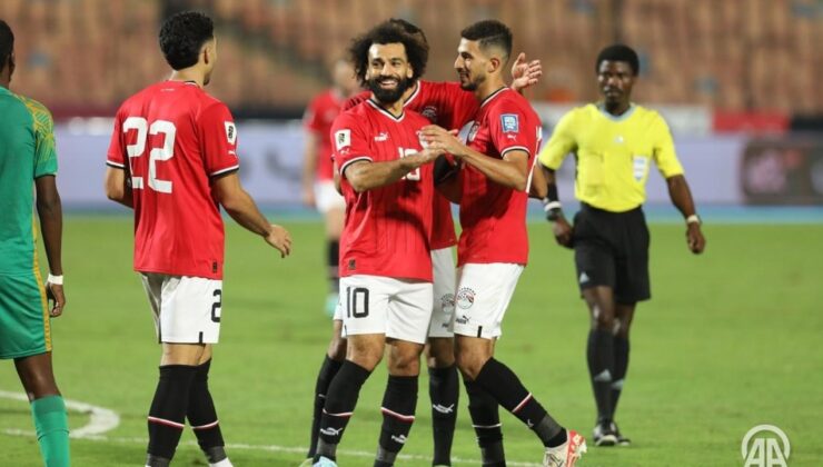 Salah gösteri yaptı! Mısır, Cibuti’ye gol olup yağdı