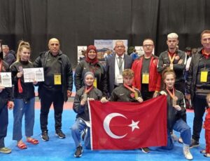 Ulusal Taekwondocu Muhammed Davet Gülen, altın madalya kazandı