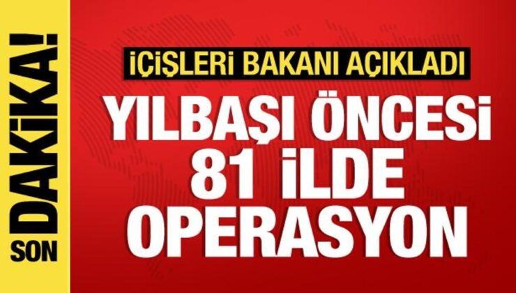81 vilayette kaçak/sahte alkol operasyonu: 220 kişi hakkında süreç