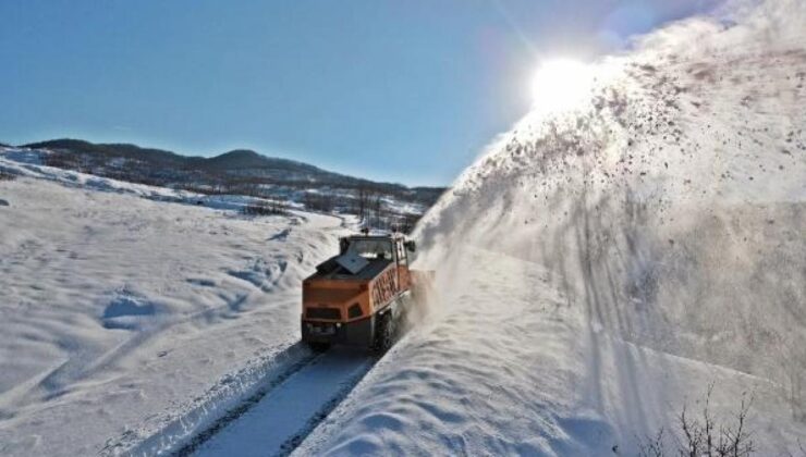 Tunceli’de 303 köy yolu ulaşıma açıldı