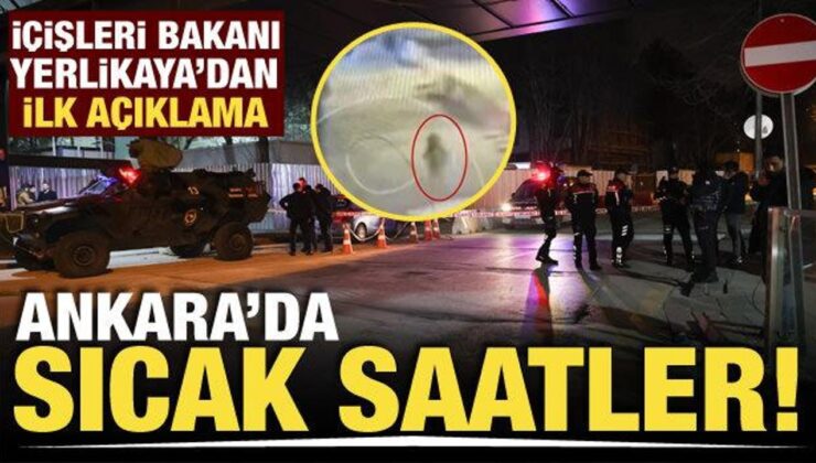 Ankara’da hareketli dakikalar! Kuşkulu etkisiz hale getirildi