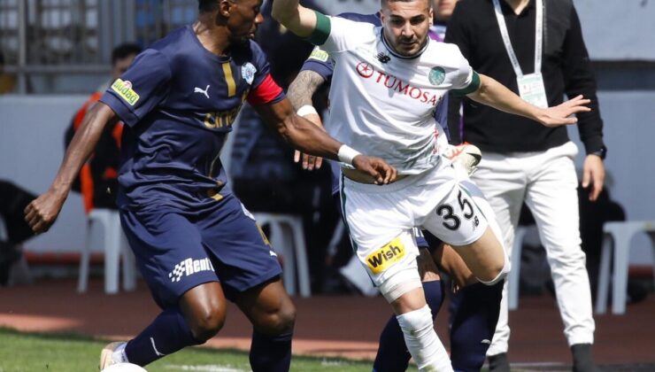 Kasımpaşa – Konyaspor! Birinci 11’ler