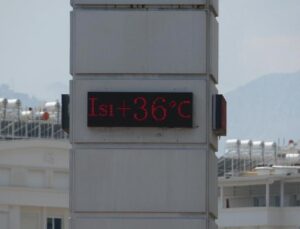 Kent kavruldu, termometreler 36 derecede ancak…