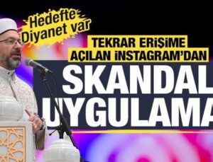 Türkiye’de erişimin tekrar açılmasının akabinde İnstagram’dan Diyanet’e karşı yeni skandal