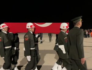 Ispartalı şehidin naaşı memleketine getirildi
