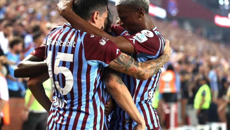 Trabzonspor’dan lige tatsız başlangıç! 10 dönem sonra birinci