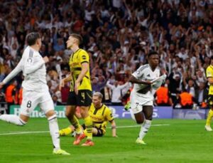 7 gollü unutulmaz geri dönüş! Real Madrid, Dortmund’a gol olup yağdı