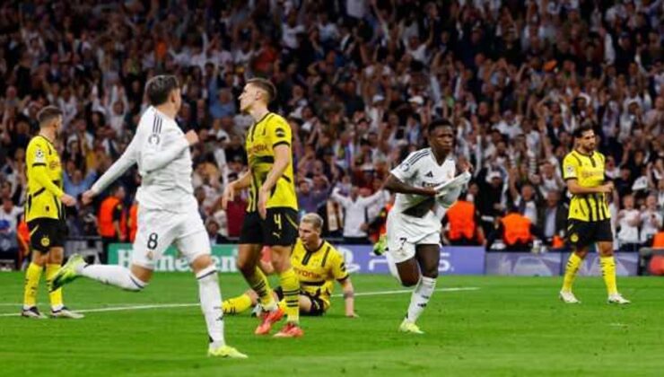7 gollü unutulmaz geri dönüş! Real Madrid, Dortmund’a gol olup yağdı