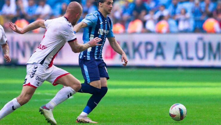 Adana Demirspor – Samsunspor! Maçta 3 gol var