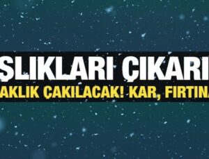 Daha da soğuyor! Kar yağışı için geri sayım! Meteoroloji’den ihtar