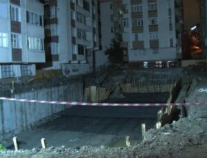 İstanbul’da toprak kayması: Bir bina tahliye edildi