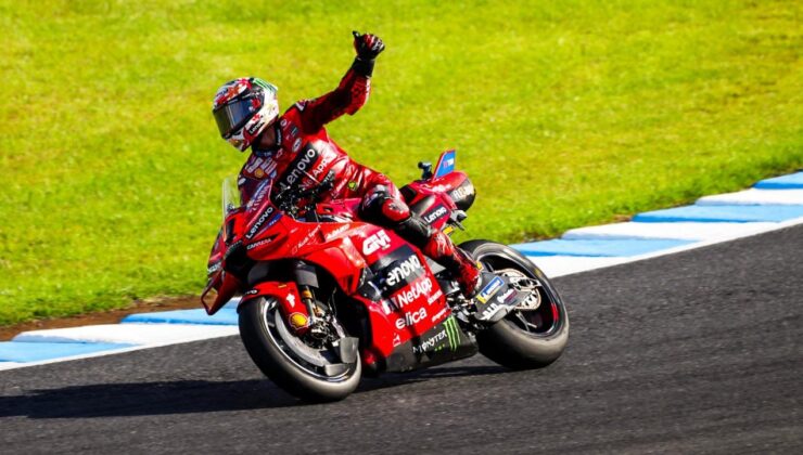 MotoGP Japonya Grand Prix’sini Francesco Bagnaia kazandı