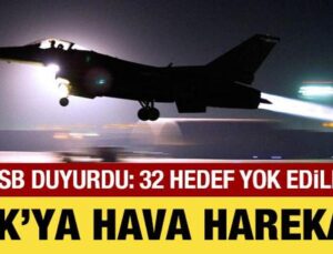 Son Dakika: Suriye ve Irak’ta PKK gayeleri vurulmaya başlandı