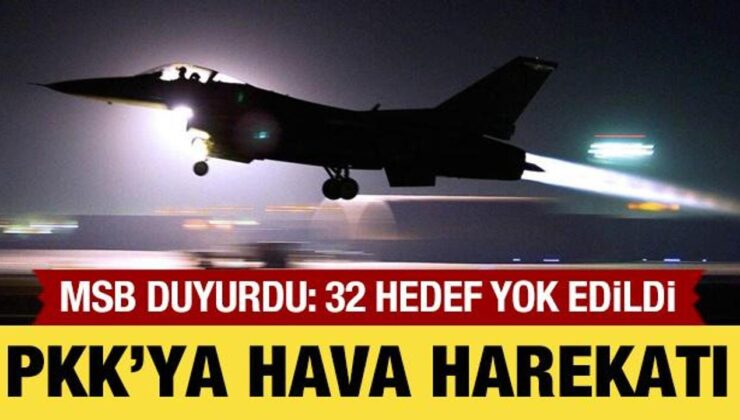 Son Dakika: Suriye ve Irak’ta PKK gayeleri vurulmaya başlandı