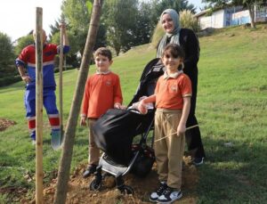 Her bebek bir ağaçla büyüyor: Kağıthane’de yeşil gelecek