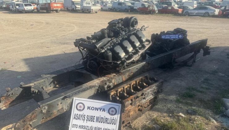 Konya Emniyeti’nden change araç operasyonu