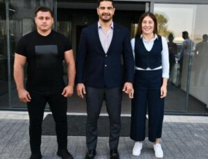 Taha Akgül, gaye belirterek kelam verdi: Türk güreşi…