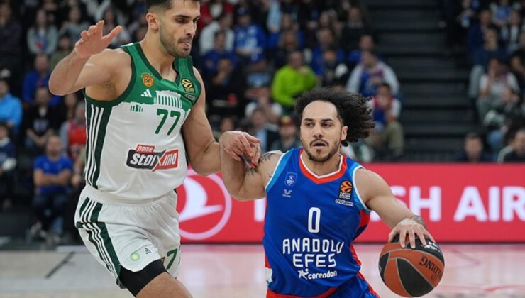 Anadolu Efes’ten Panathinaikos’a büyük fark!