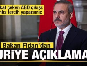 Bakan Fidan’dan son dakika Suriye açıklaması: Müsaade vermeyeceğiz! ABD’ye dikkat çeken ileti