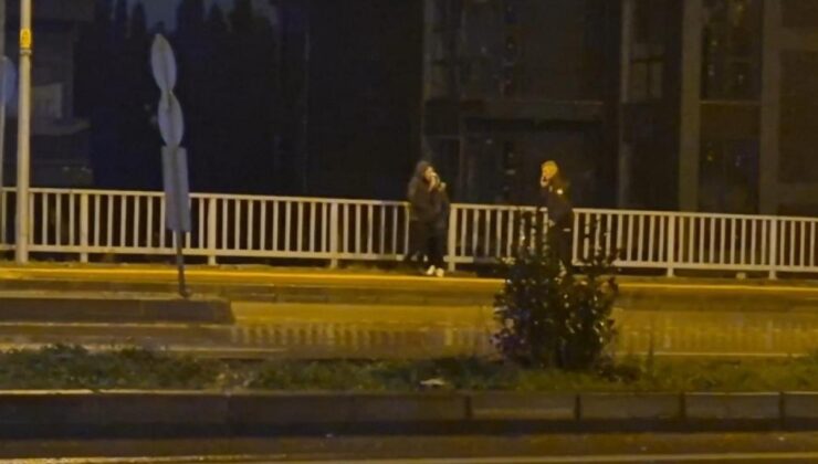 Polisten kaçan şoför köprüden atladı