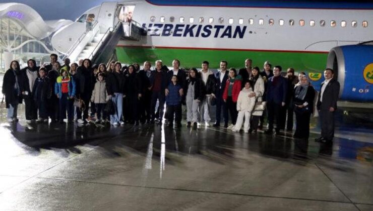 160 depremzede Özbekistan’ın konuğu oluyor! Hatay’dan uğurlandılar
