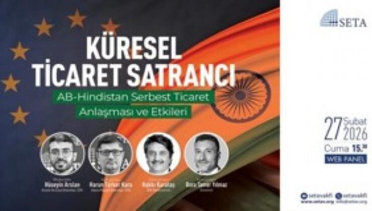 SETA 459. tahlilini yayımladı! Yeni panel düzenledi