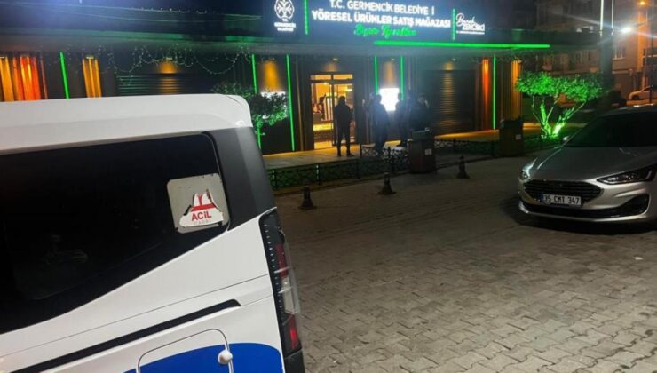 Belediyenin satış mağazasına silahlı atak