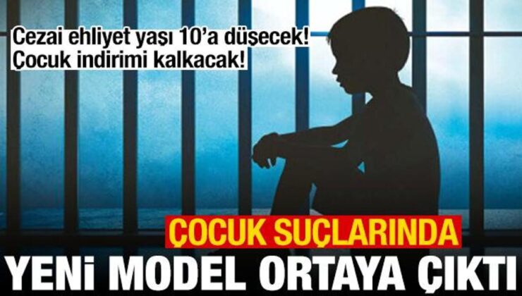 Çocuk hatalarında yeni model: Cezai ehliyet yaşı 10’a inecek, çocuk indirimi kalkacak