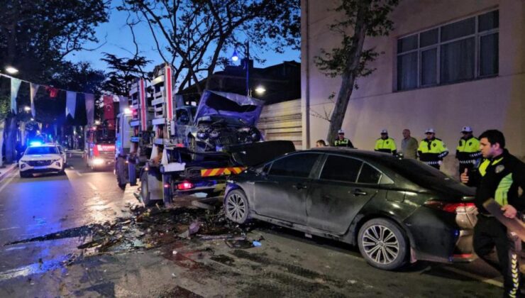 İstanbul’da feci kaza! OPrtalık savaş alanına döndü