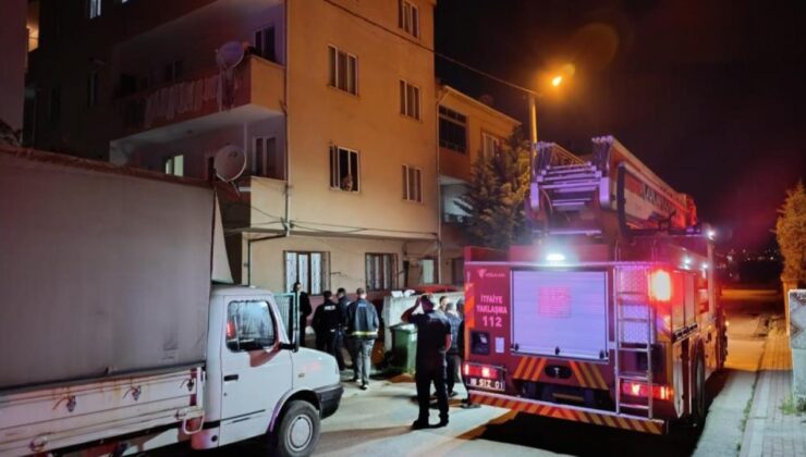 Kaygı dolu anlar: Eski eşinin konutunu molotofkokteyli attı