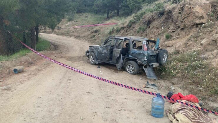 Aydın’da feci kaza: Uçuruma yuvarlanan cipte 1 kişi öldü, 2 kişi ağır yaralandı