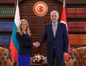 TBMM Başkanı Kurtulmuş, Bulgaristan Ulusal Meclisi Lideri Dotsova ile görüştü