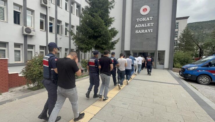 Tokat merkezli uyuşturucu operasyonunda 36 kuşkulu adliyeye sevk edildi