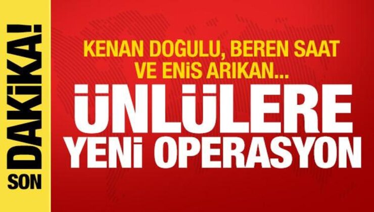 Uyuşturucu soruşturmasında yeni dalga: Kenan Doğulu, Beren Saat, Enis Arıkan…