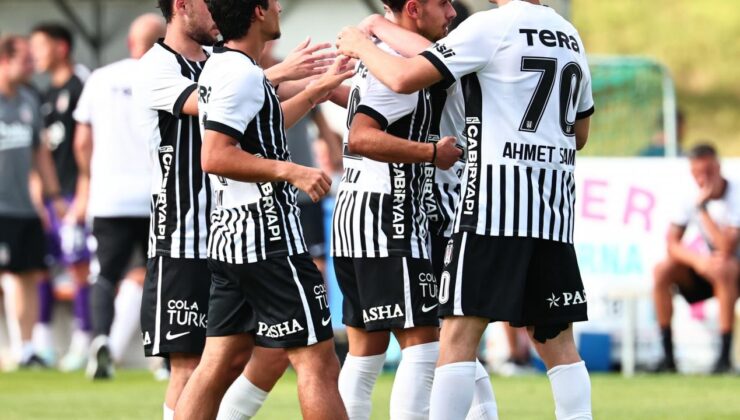 İlhan Fakılı golle başladı! Beşiktaş Mattersburg’u tek farklı geçti