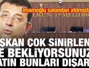 İmamoğlu salondan atılmıştı! Lider sinirlendi: Ne bekliyorsunuz? Atın bunları dışarı