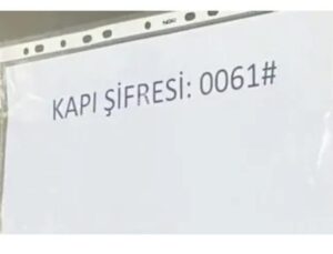 “Kargon merkeze dönsün, apartman şifresi özeldir! Tüm mahalleyle paylaşmak çok risklidir