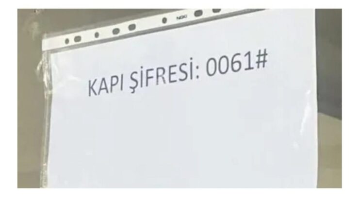 “Kargon merkeze dönsün, apartman şifresi özeldir! Tüm mahalleyle paylaşmak çok risklidir